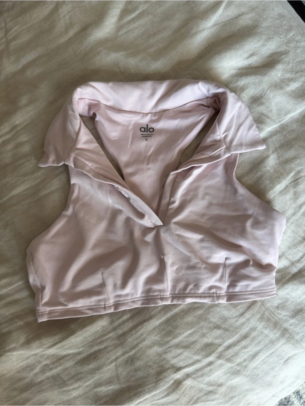 Alo Yoga Pink Skirt and Top Set